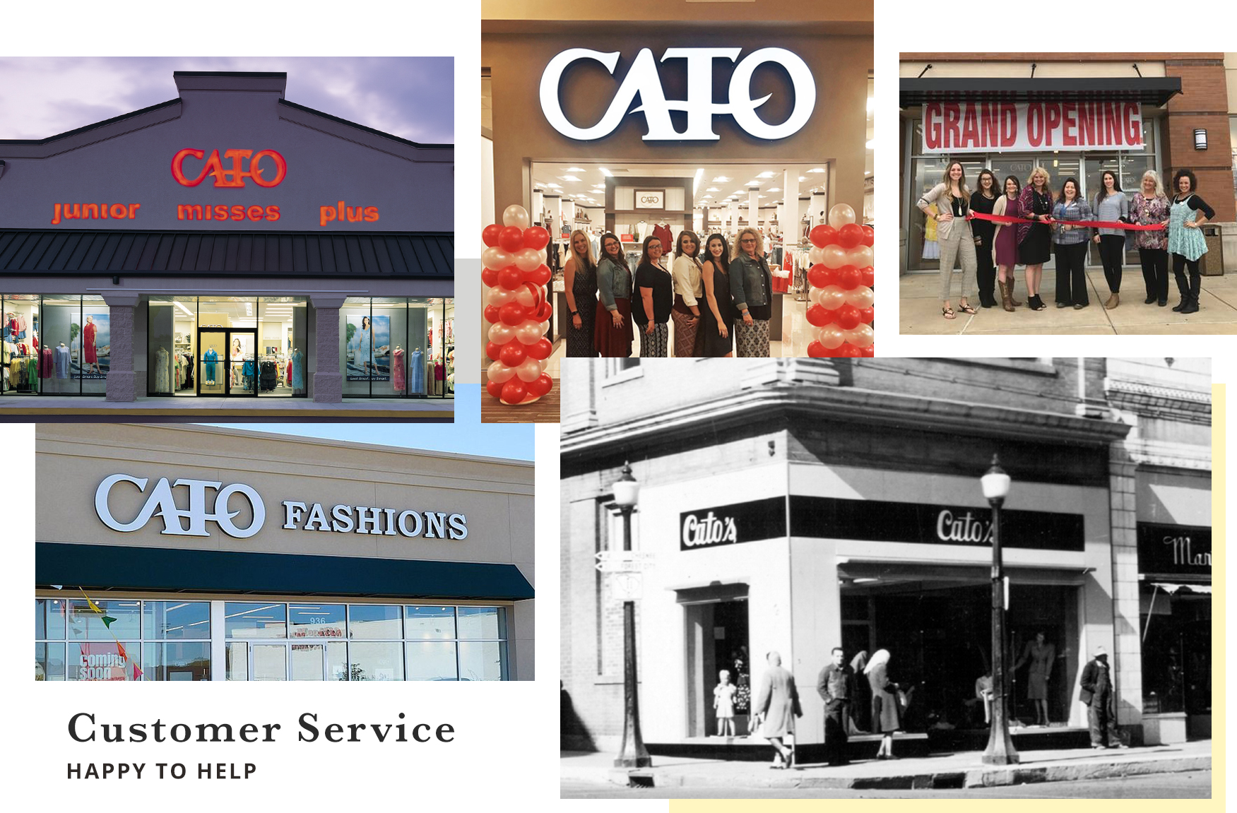About Us, Cato Fashions