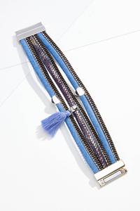 Denim Chain Magnetic Bracelet