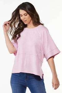 Solid Seamed Top