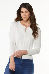 Ruched Sleeve Cardigan