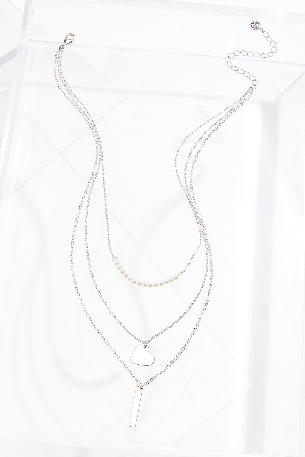 Linear Bar Layered Necklace