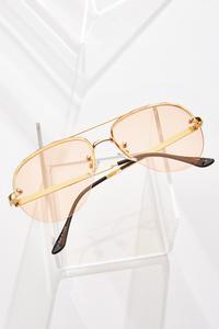Gold Lens Aviator Sunglasses