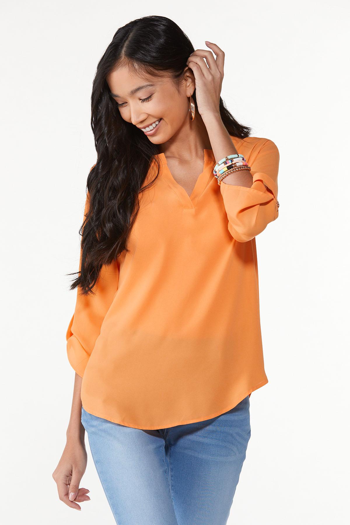 Solid High-Low Tunic