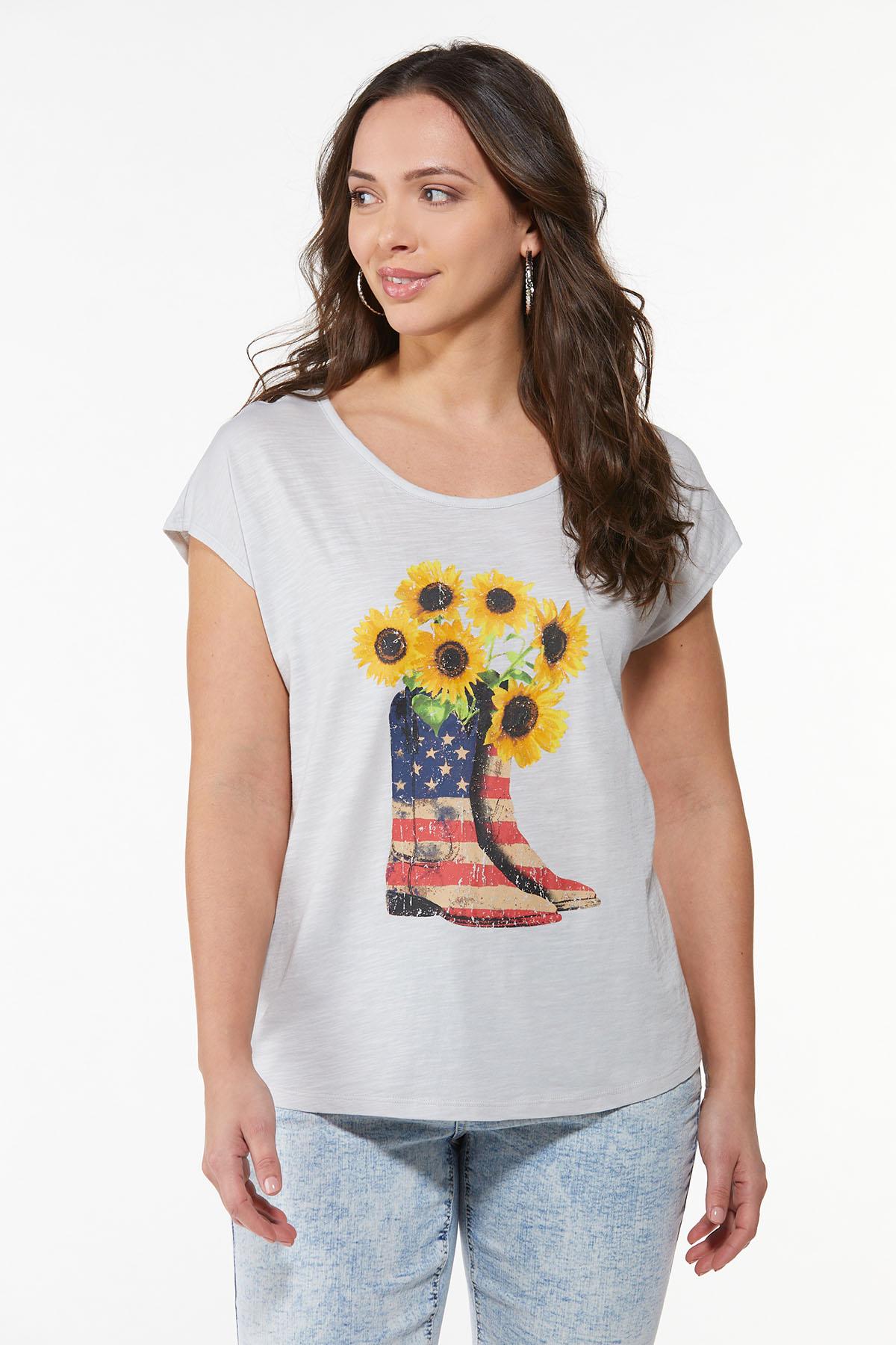 Boots And Blooms Tee
