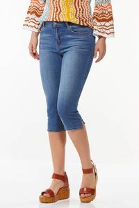 Cropped High-Rise Jeans