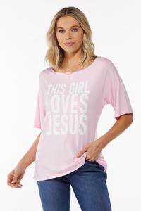 Loves Jesus French Terry Top