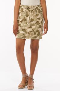 Camo Mini Skirt