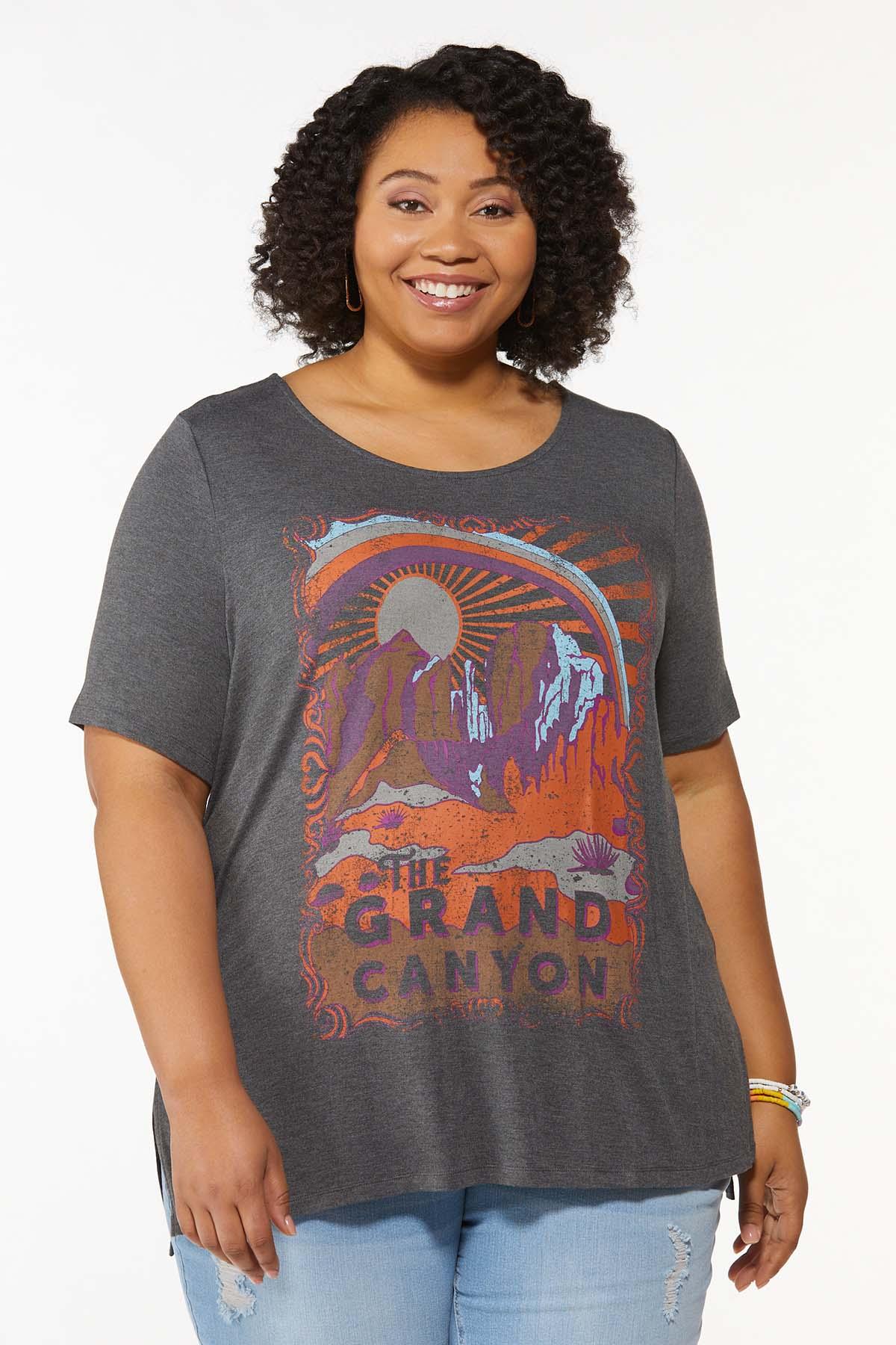 Plus Size Grand Canyon Graphic Tee