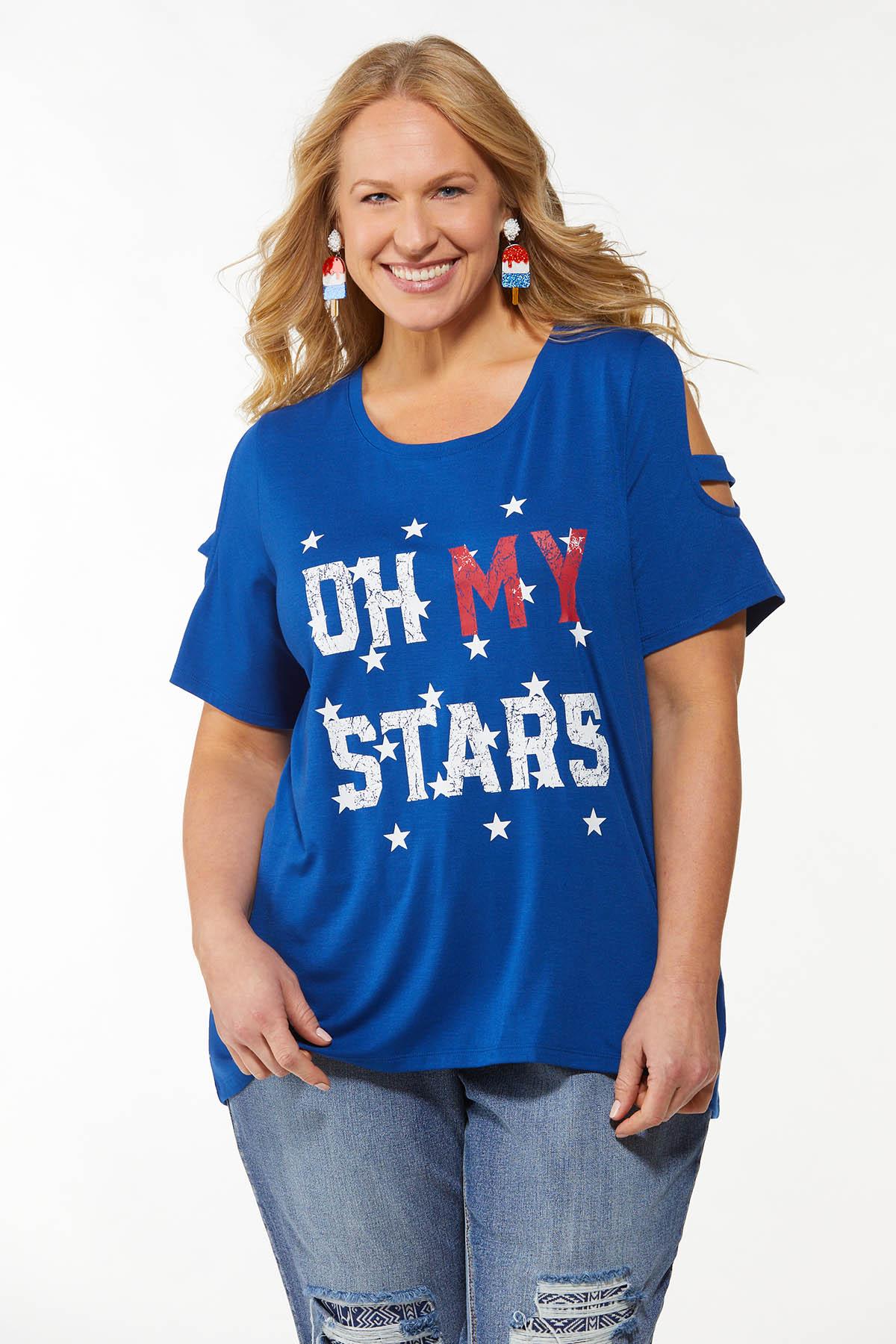 Plus Size Oh My Stars Top