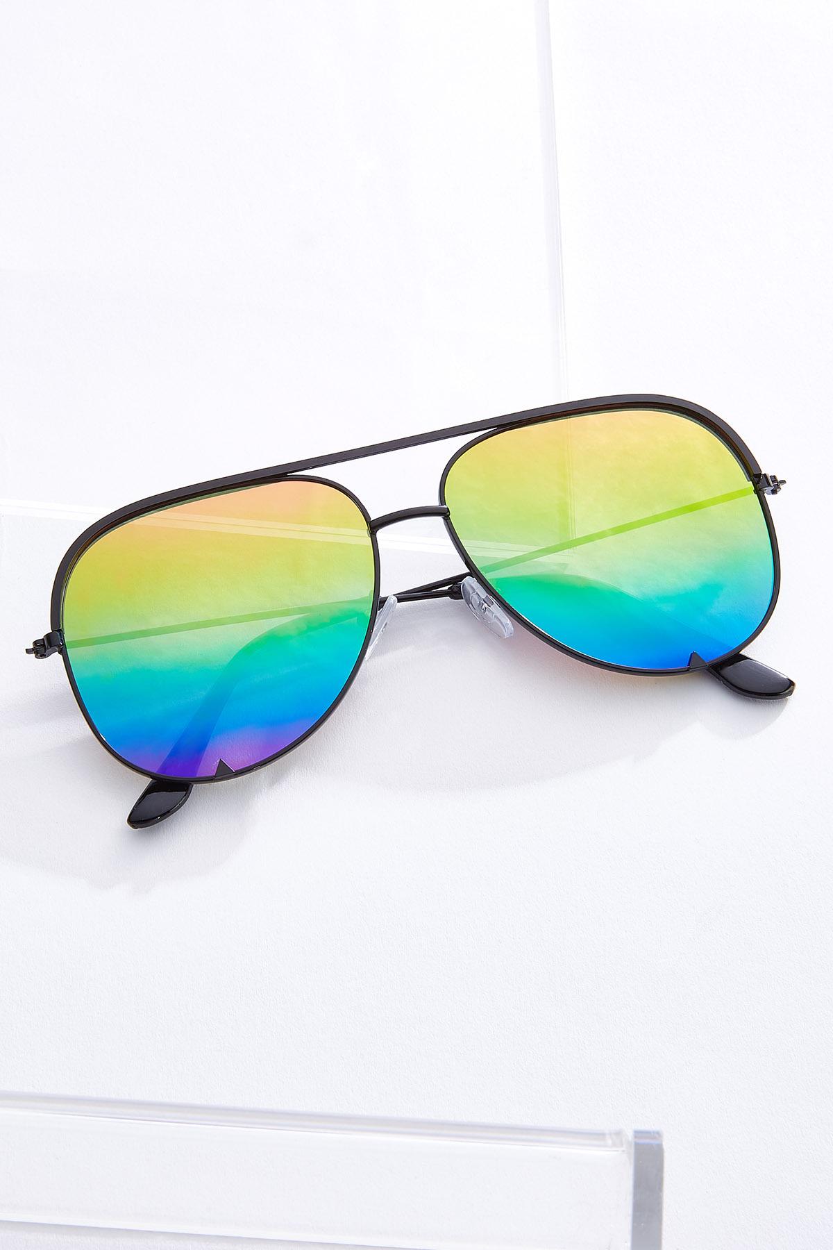 Rainbow Aviator Sunglasses