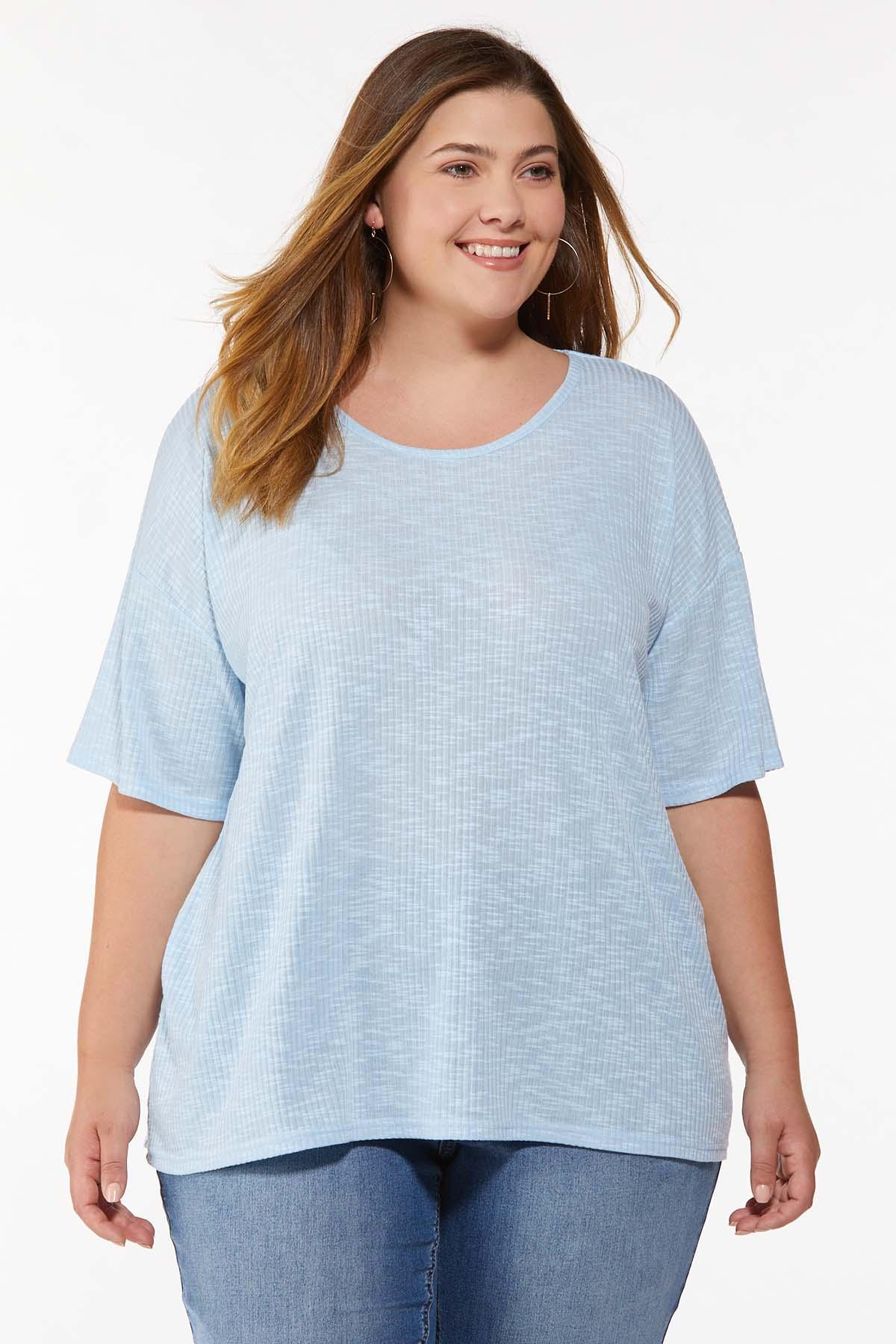 Plus Size Cutout O-Ring Back Top