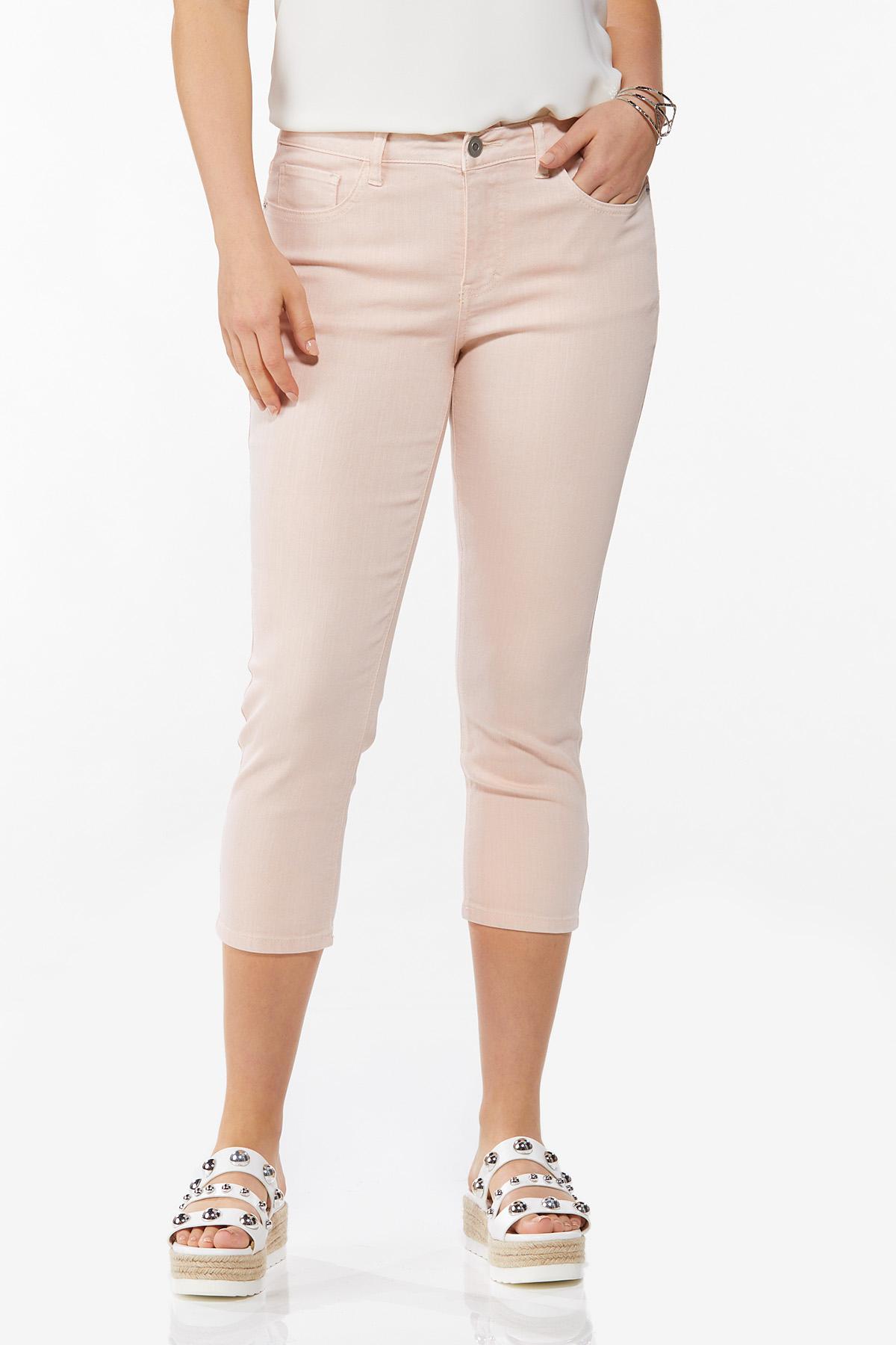 Cropped Colored Jeans