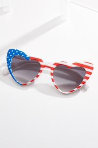 Patriotic Heart Sunglasses