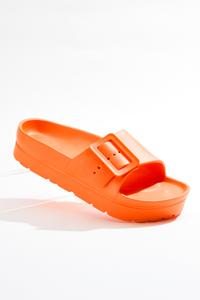 Platform Slide Sandals