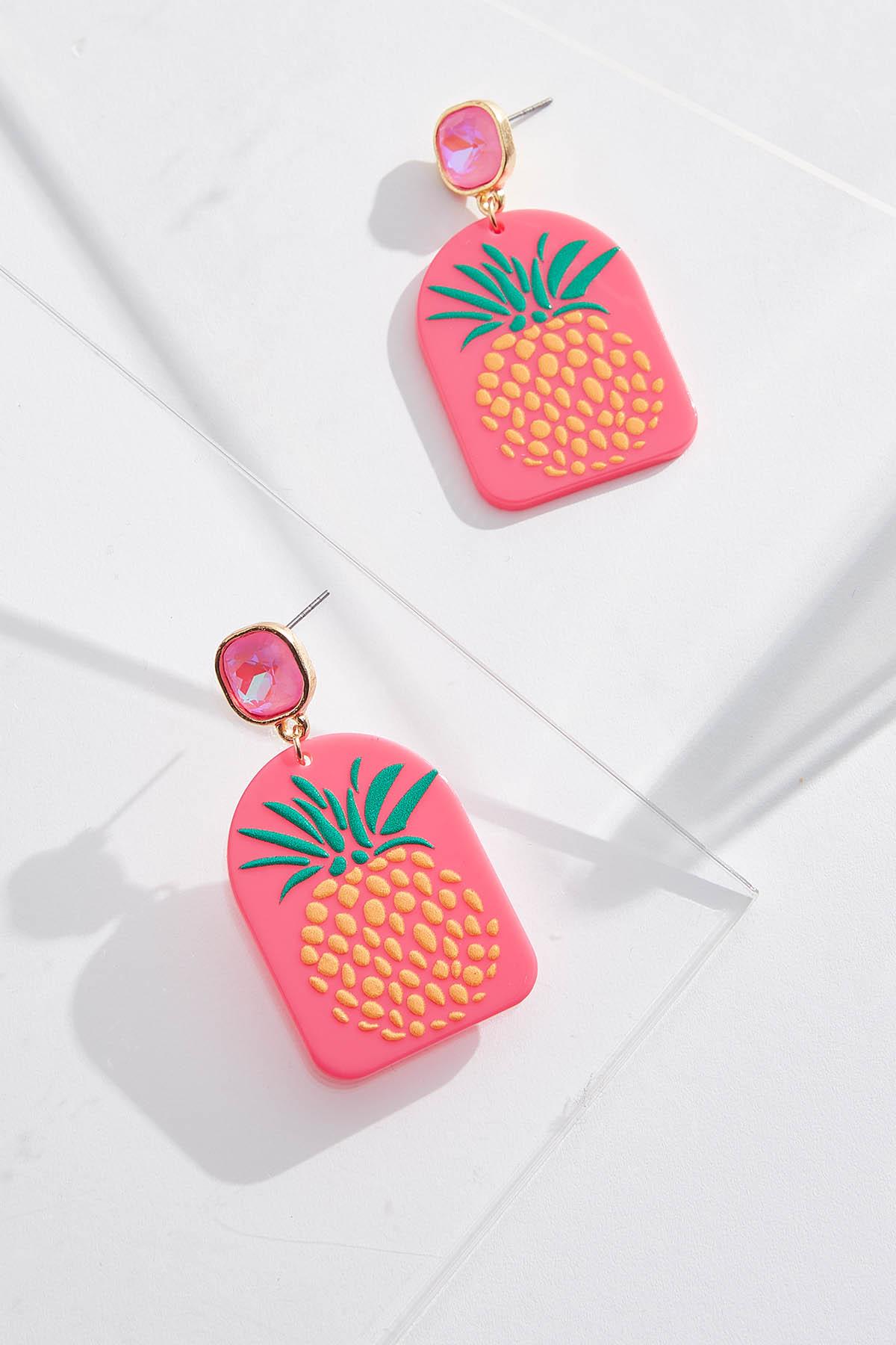 Fun Pineapple Earrings