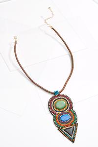 Mixed Tribal Pendant Necklace