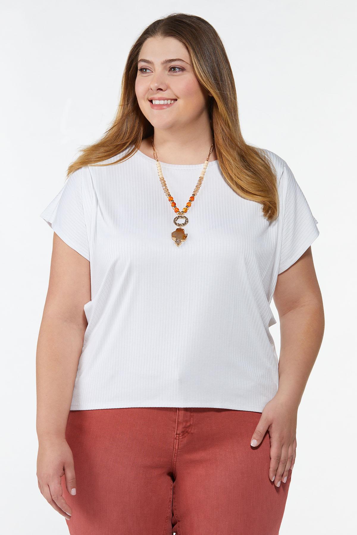 Plus Size Side Cinched Top