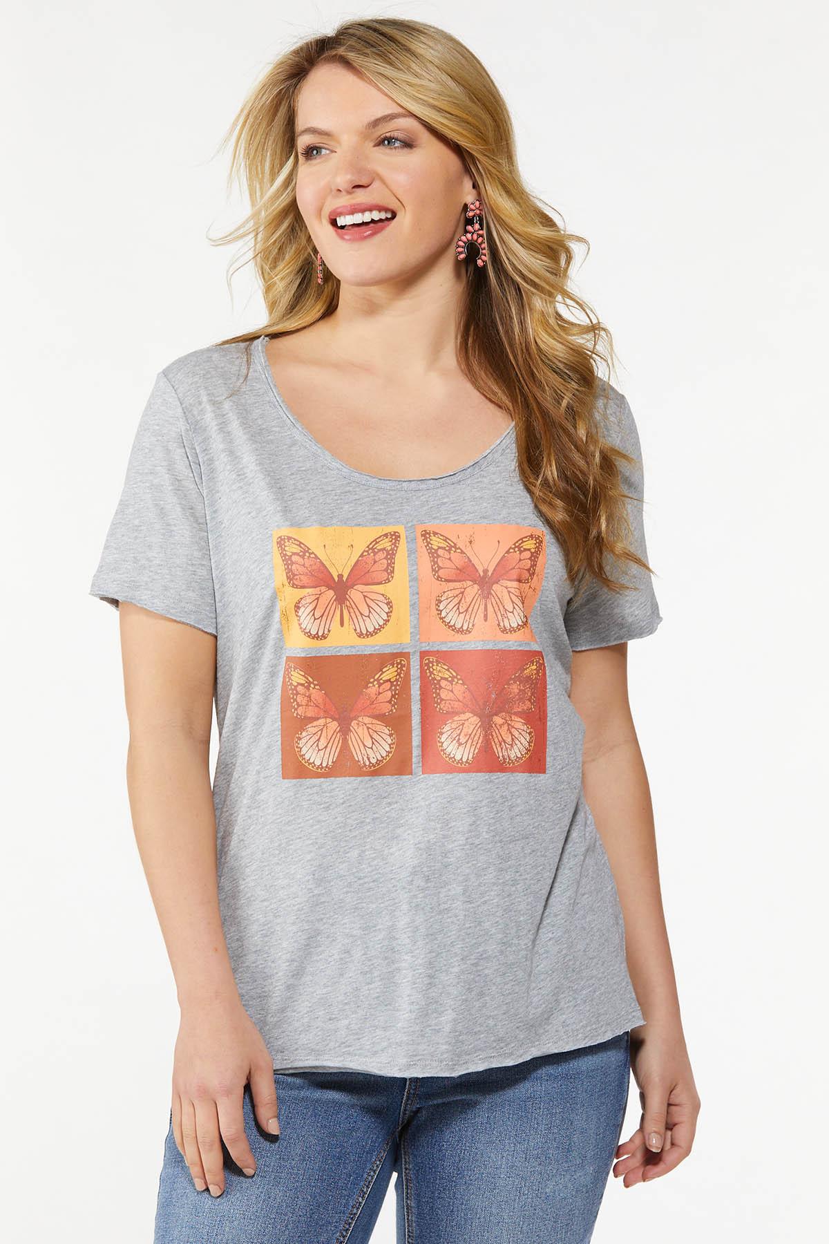 Four Square Butterfly Tee