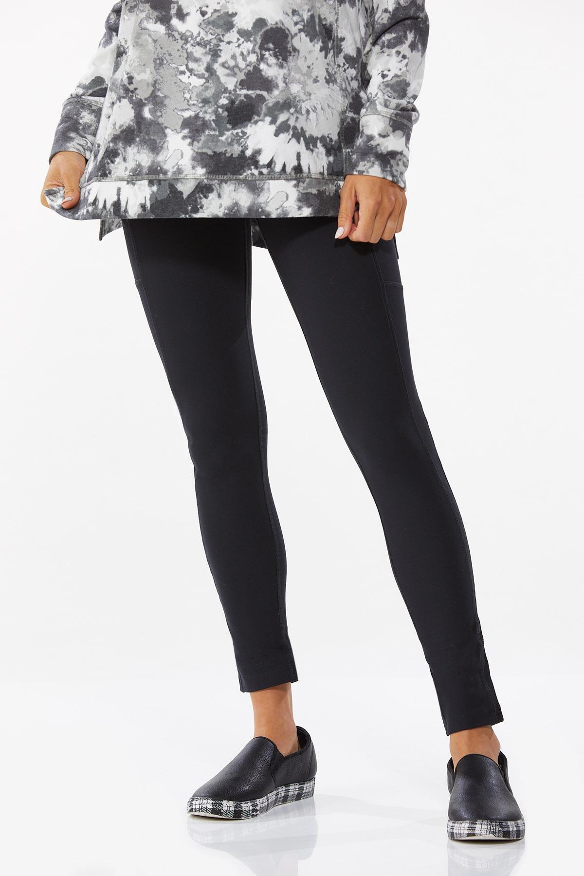 Cato Fashions Cato Mesh Trim Pocket Leggings