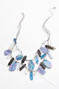 Layered Lucite Necklace