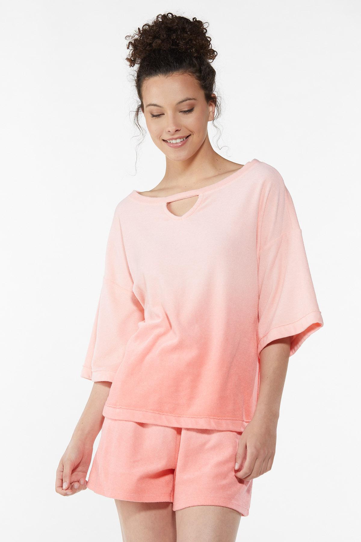 Ombre Terry Lounge Top