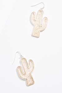 Filigree Cactus Earrings 