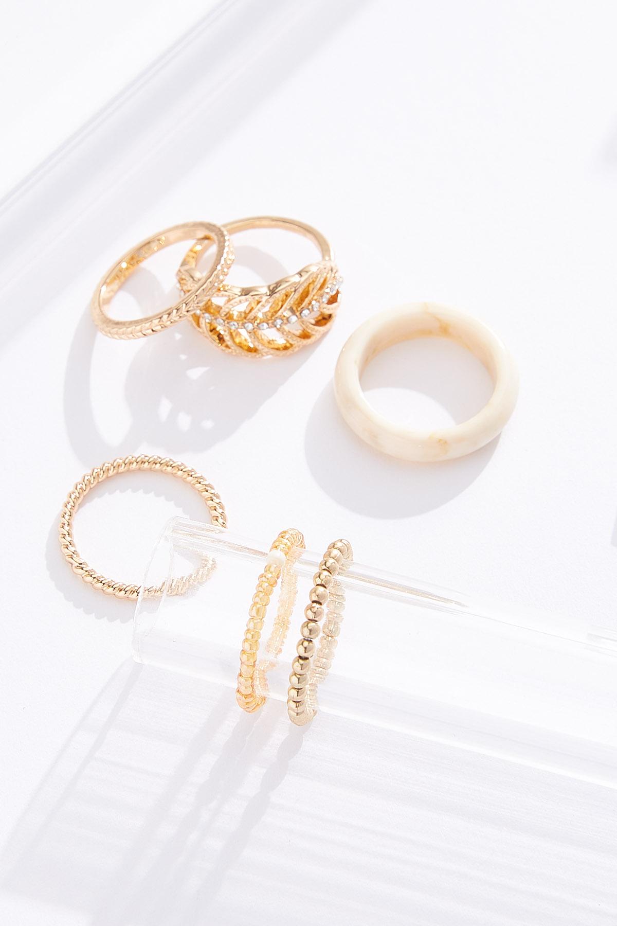 Mixed Stretch Ring Set