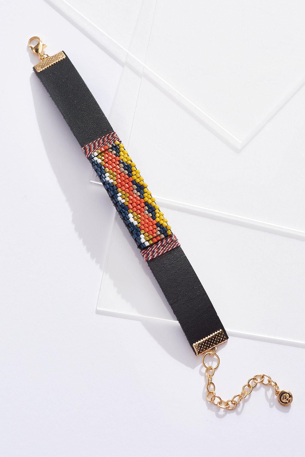 Aztec Seed Bead Bracelet