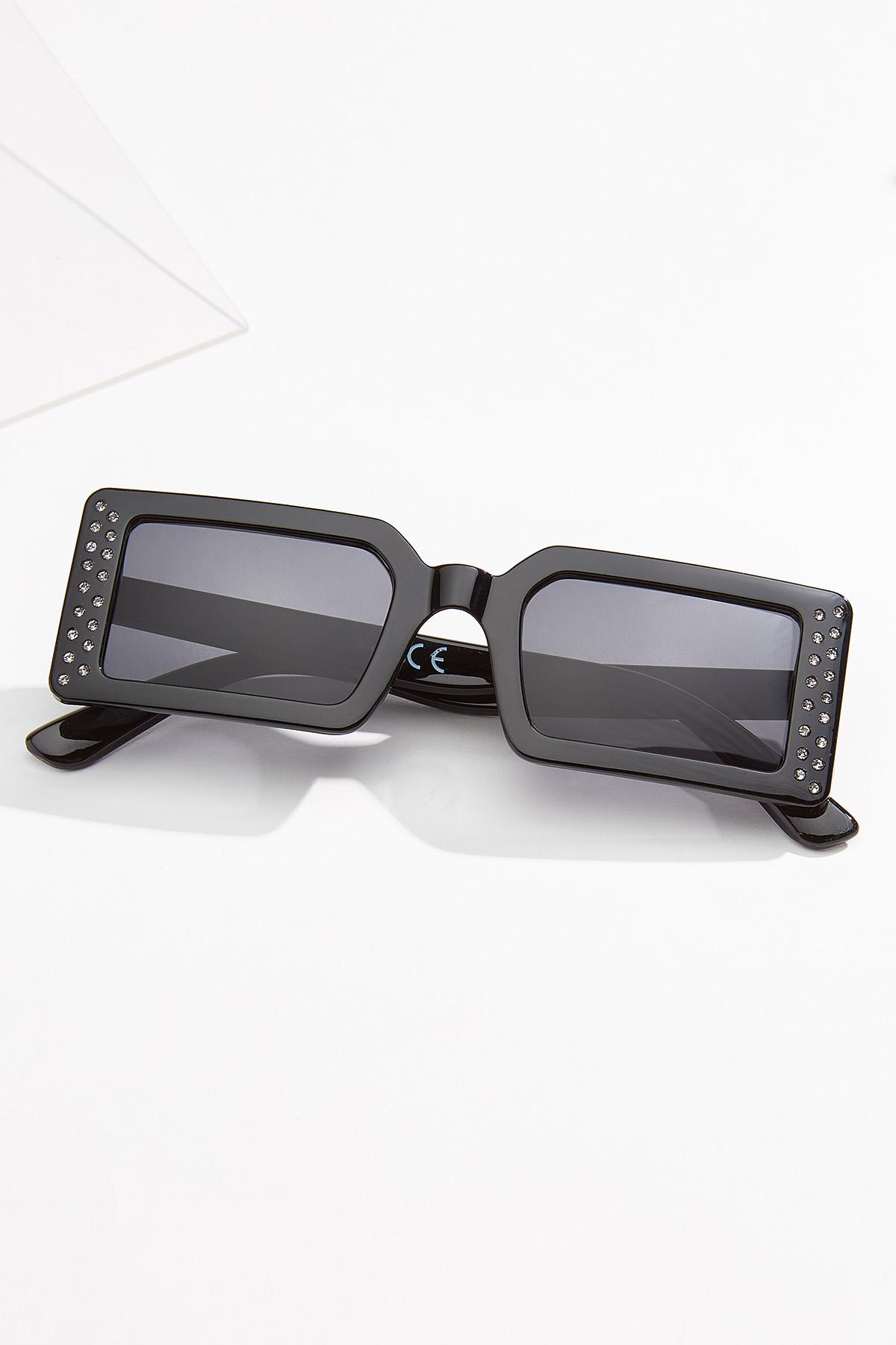 Rhinestone Rim Sunglasses