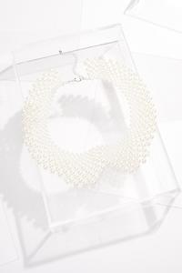 Pearl Collar Statement Necklace