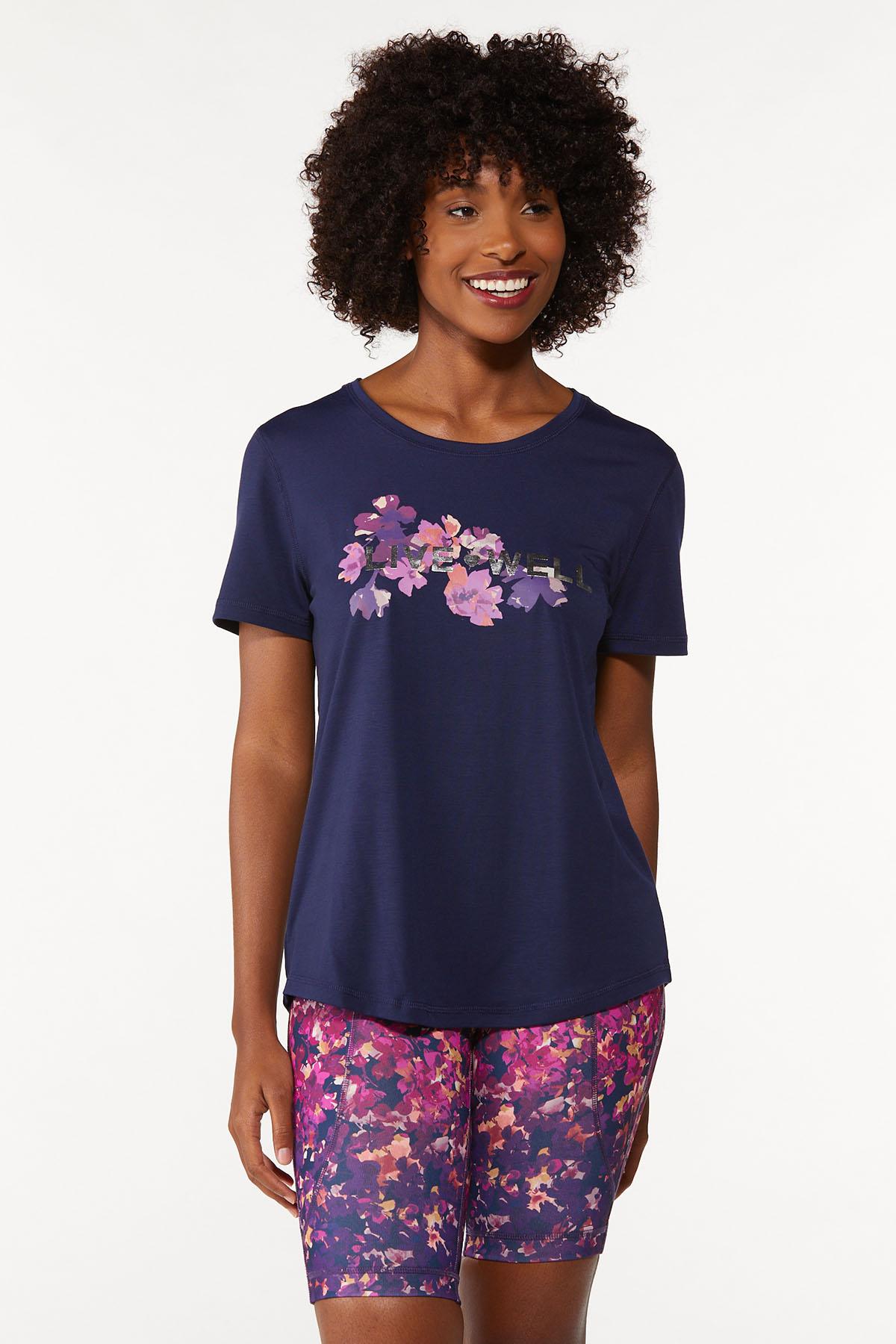 Live Well Floral Top