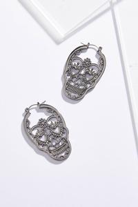 Metal Skull Earrings