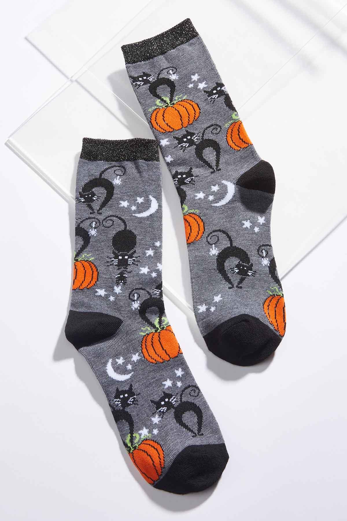 Halloween Cat Socks