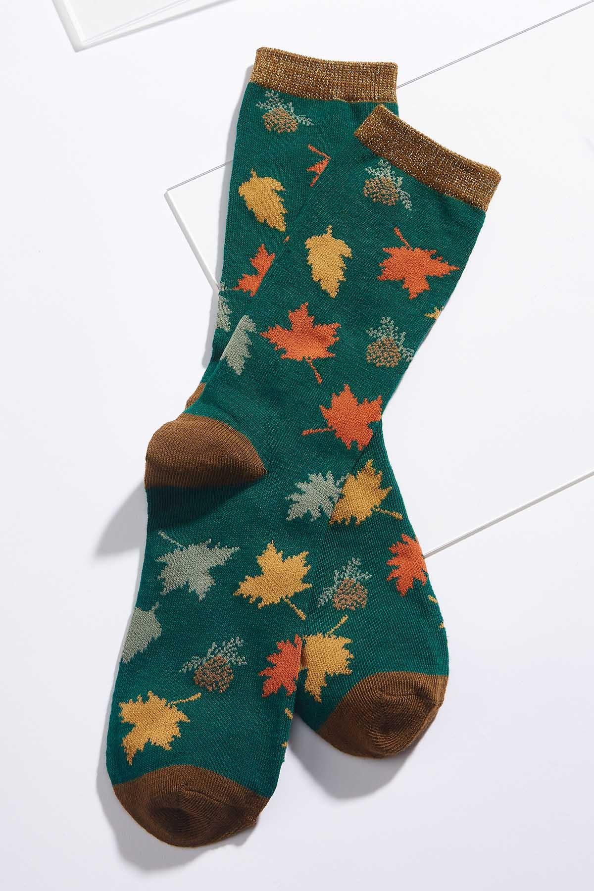 Falling Leaves Socks
