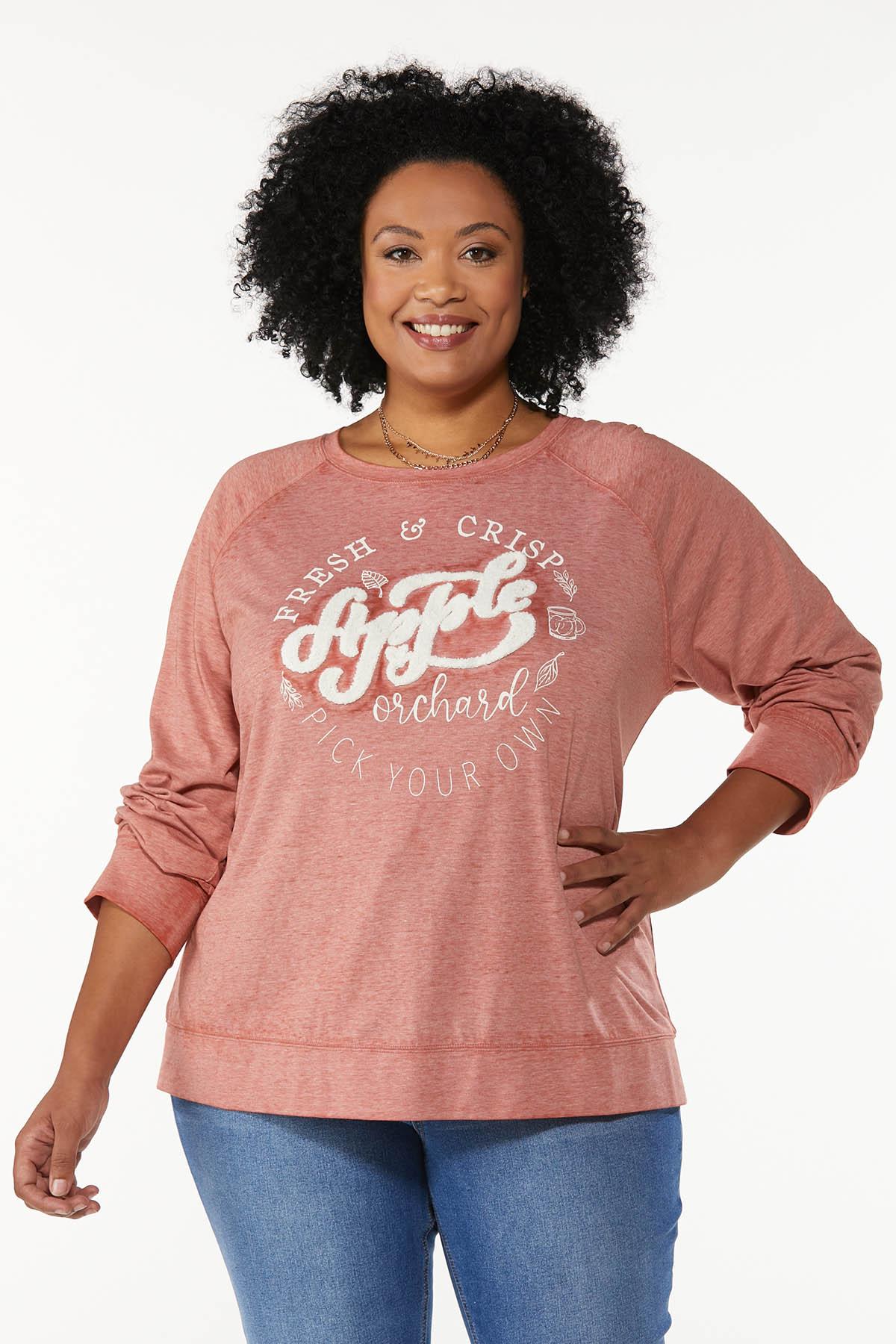 Plus Size Apple Orchard Top