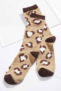 Heart Animal Print Socks