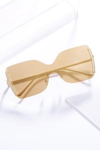 Gold Shield Sunglasses