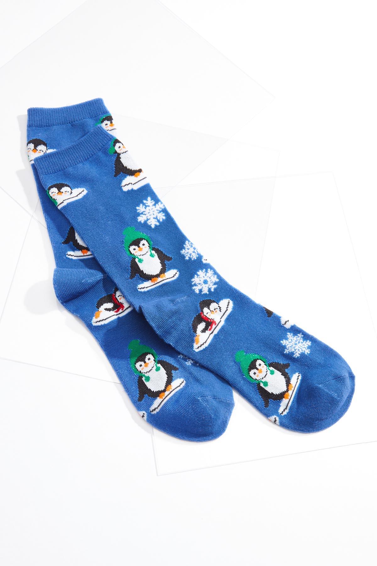 Penguins On Ice Socks