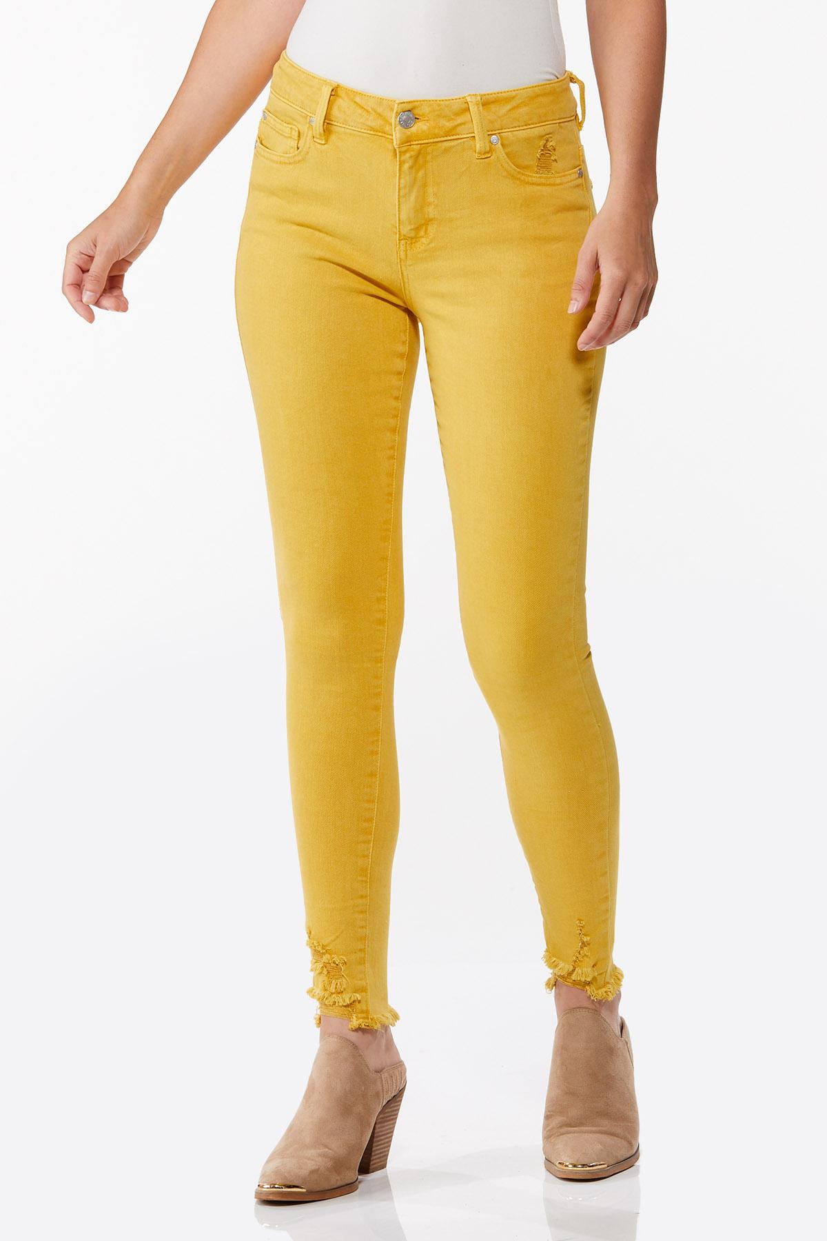 Dyed Gold Jeggings