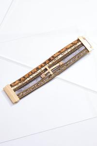 Inspirational Shimmer Band Bracelet