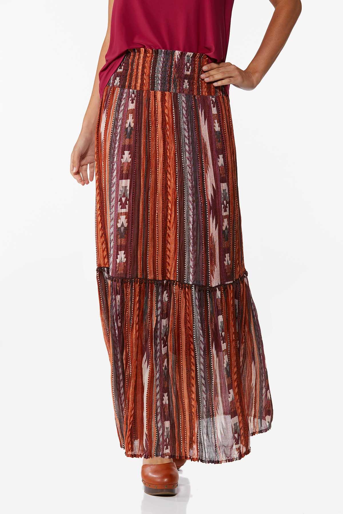 Aztec Maxi Skirt