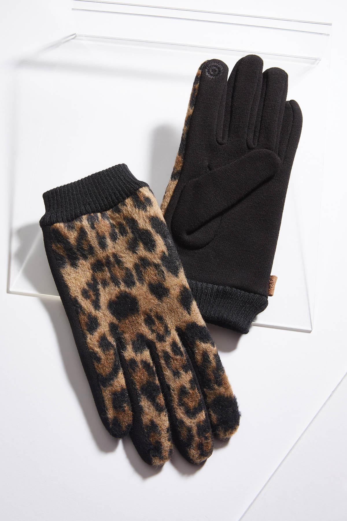 Leopard Tech Touch Gloves