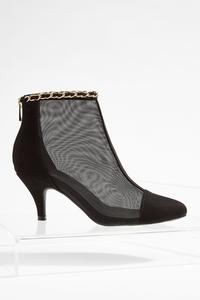 Mesh Chain Booties
