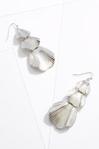 Linear Seashell Earrings
