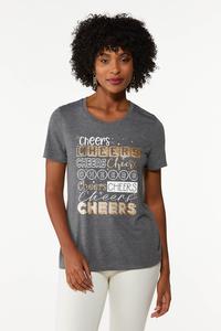 Graphic Cheers Tee