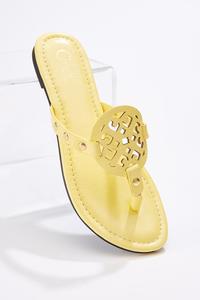 Croc Medallion Sandals