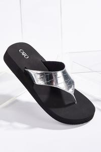 Croc Shield Flip Flops