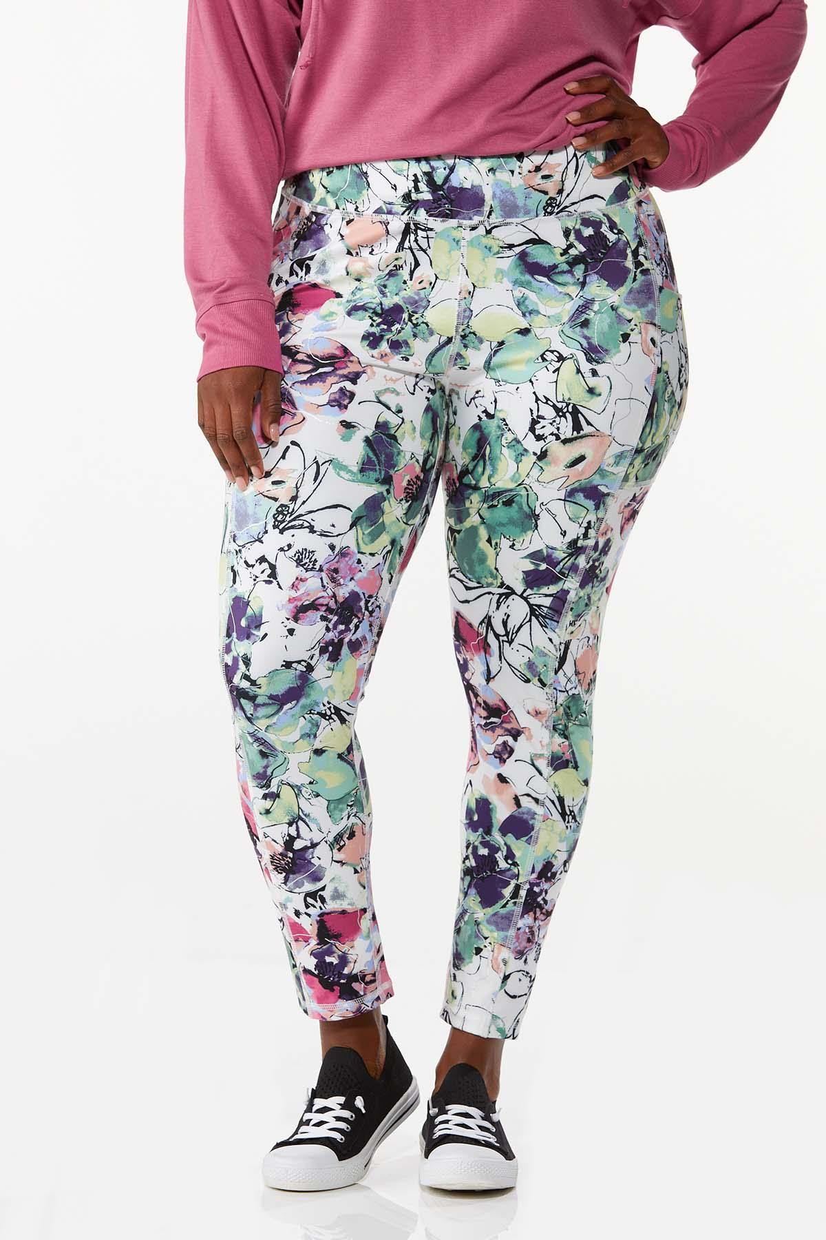 Old Navy Floral Active Leggings