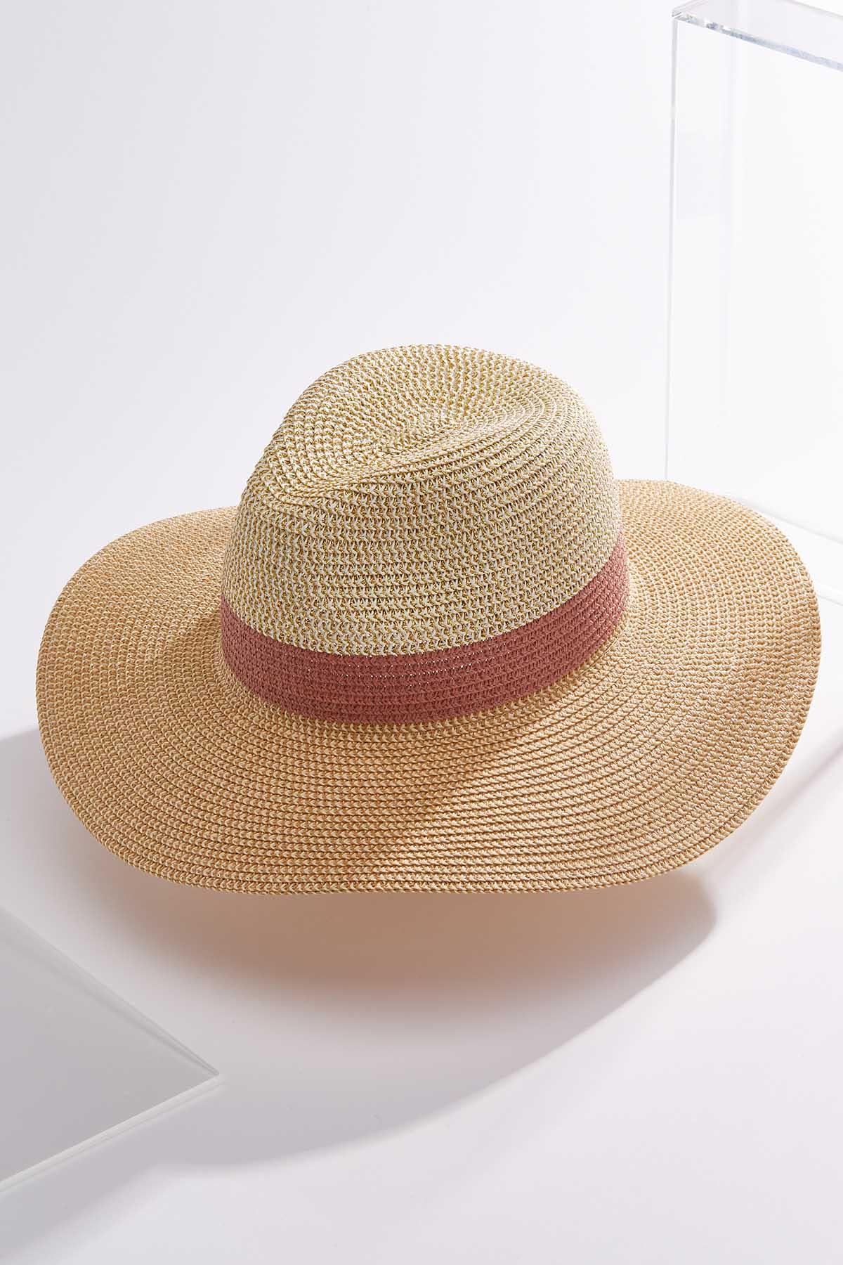 Color Band Straw Hat