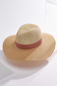 Color Band Straw Hat